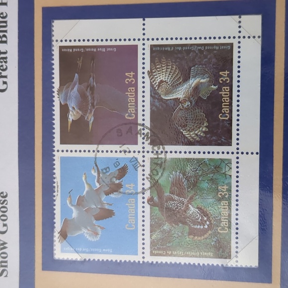 Canada's Most Beautiful Bird Stamps Collection - Picture 5 of 7
